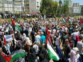 غزة: أنصار عباس ودحلان يتشاجرون أثناء تظاهرة ضد الحصار