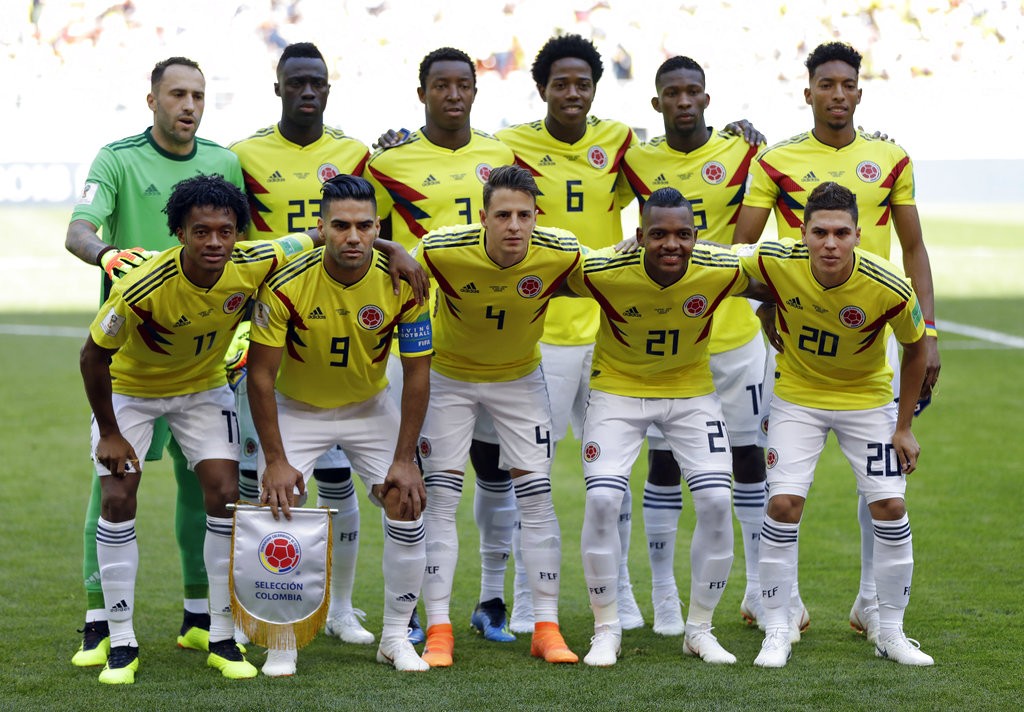 كولومبيا منتخب أهداف مباراة