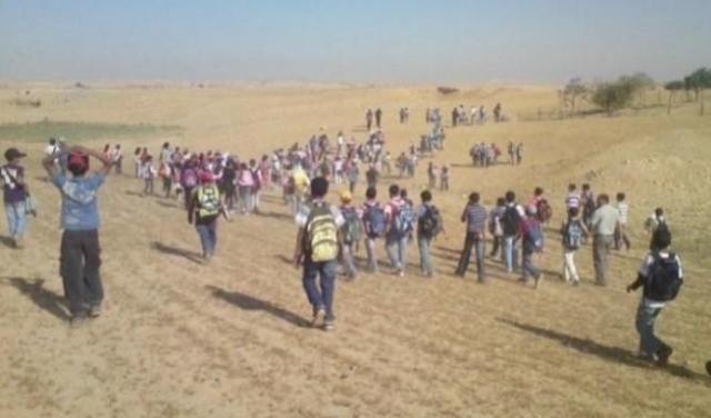 حرمان آلاف الأطفال العرب بالنقب من سفريات التعليم