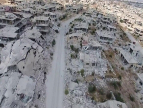 سورية: مروحيات النظام تلقي براميل متفجرة شمال شرقي درعا