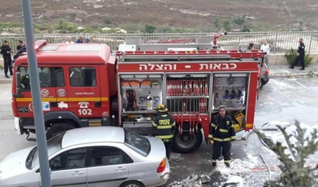 الناصرة: احتراق 7 سيارات وأضرار جسيمة بسيارات أخرى