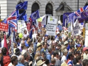 لندن: آلاف المتظاهرين يطالبون بتصويت ثانٍ على "بريكسيت"