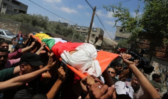 غزة تُشيِّع الشهيد الفتى محمود الغرابلي