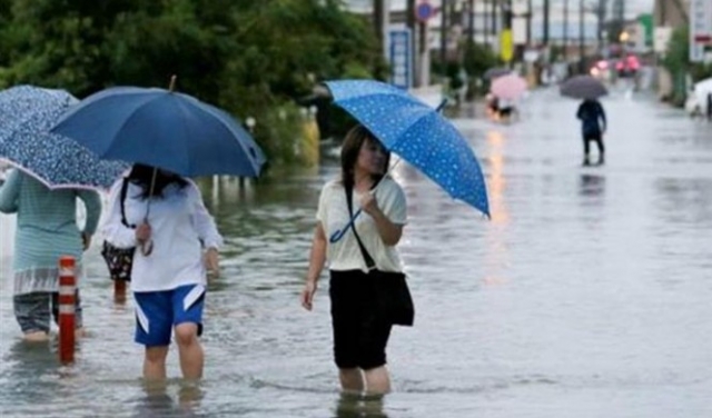 حصيلة الفيضانات في اليابان ترتفع إلى 179 قتيلا