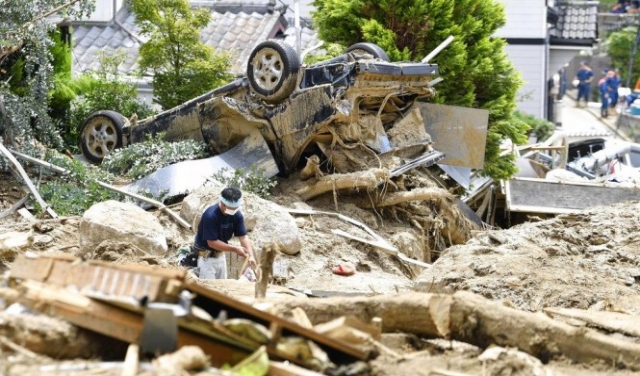 اليابان: ارتفاع عدد ضحايا الفيضانات إلى 199 وعشرات المفقودين