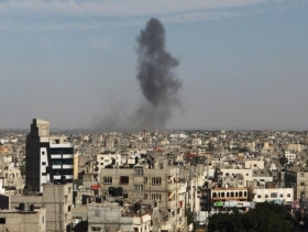 الغارات على قطاع غزة الأضخم منذ صيف 2014