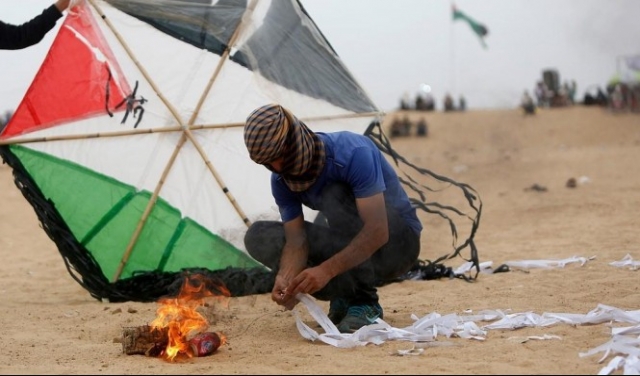 الاحتلال يقصف في غزة بزعم استهداف مطلقي بالونات حارقة
