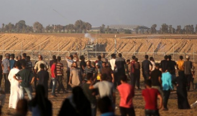 مصاب برصاص الاحتلال الحي شرق غزة