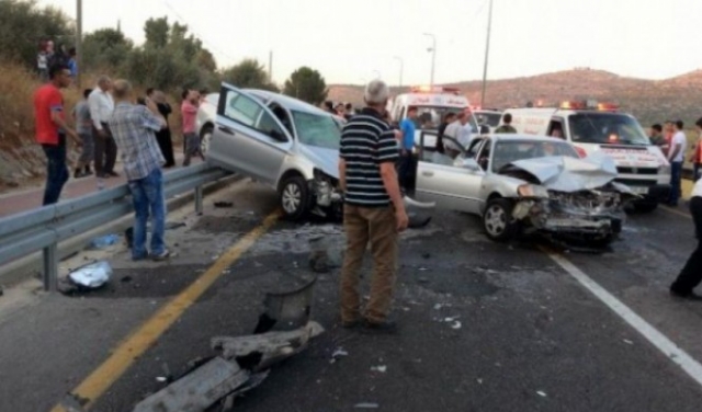 خلال أسبوع.. مصرع 6 فلسطينيين و207 إصابة بحوادث سير بالضفة