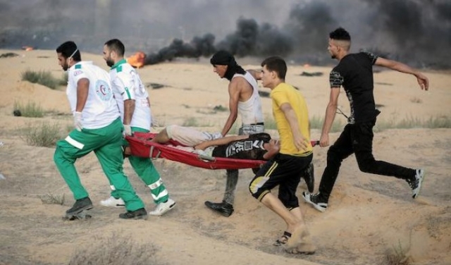 شهيد بغزة وإصابات برصاص الاحتلال الحي شرق البريج
