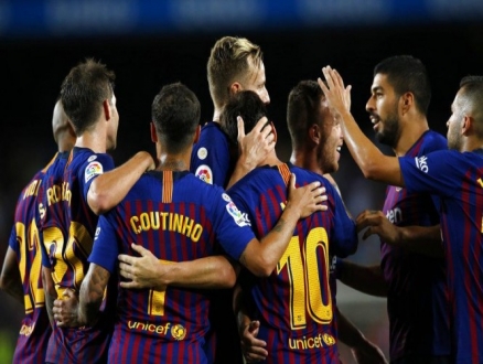 برشلونة يفتتح الدوري بالفوز على ديبورتيفو ألافيس