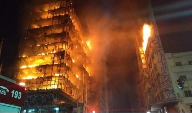 الصين: مصرع 18 شخصا في حريق بفندق
