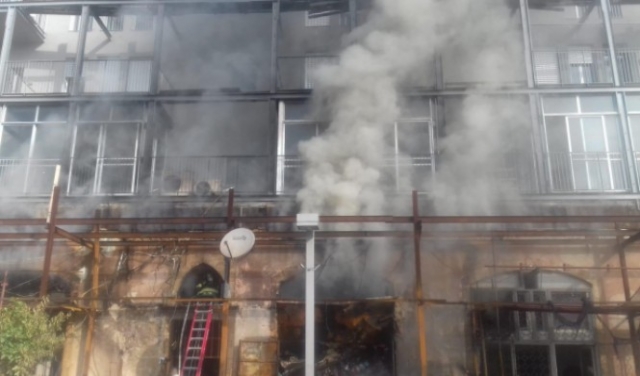 مصرع امرأة وزوجها في حريق بيافا
