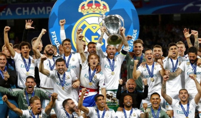ريال مدريد يحصد جائزة أفضل فريق بأوروبا