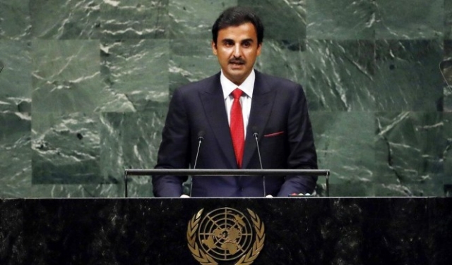 أمير قطر: لن نتردد في تقديم الدعم للشعب الفلسطيني
