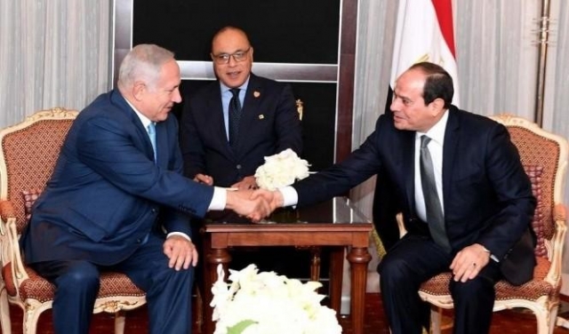 نتنياهو يحرض على عباس لدى السيسي