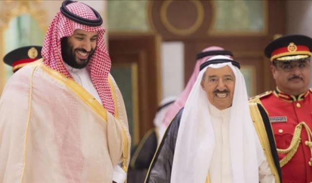 بن سلمان يبحث بالكويت الإمدادات النفطية وأزمة حصار قطر