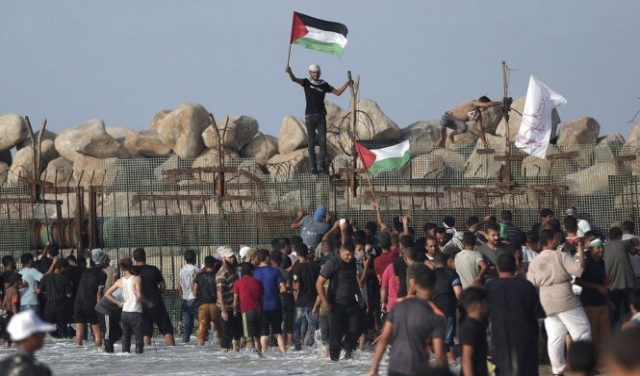 غزة: 29 إصابة في المسير البحري الـ11 لكسر الحصار