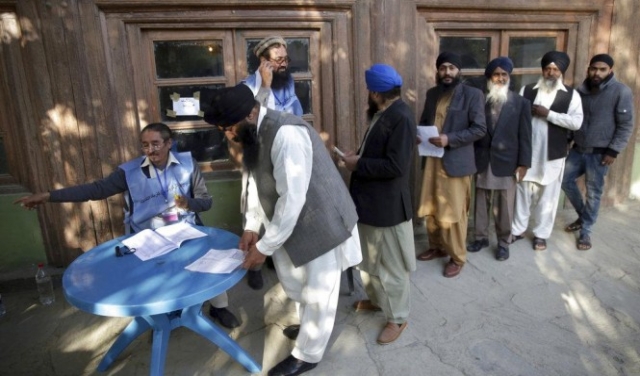 انفجارات في مراكز اقتراع في كابل