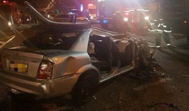 حيفا: 5 إصابات بينها خطيرة في حادث طرق