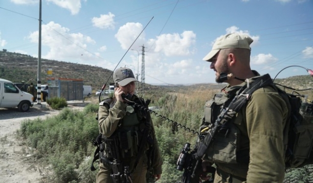 مناورات عسكرية للاحتلال قرب نابلس