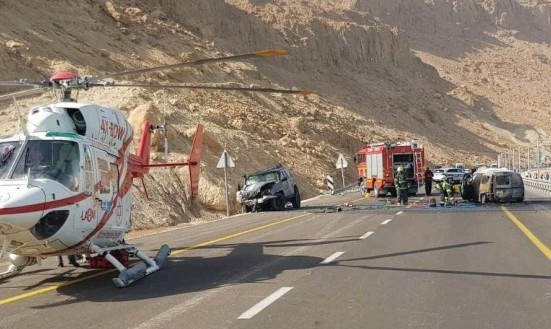 حادث البحر الميت مصرع 8 من مستوطني بساغوت إسرائيليات عرب 48