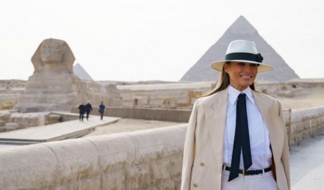 زيارة ميلانيا ترامب للقاهرة لـ6 ساعات تُكلّف 95 ألف دولار