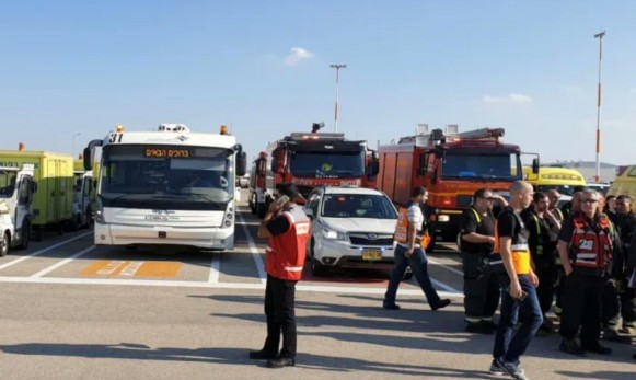حالة طوارئ في مطار اللد | إسرائيليات | عرب 48