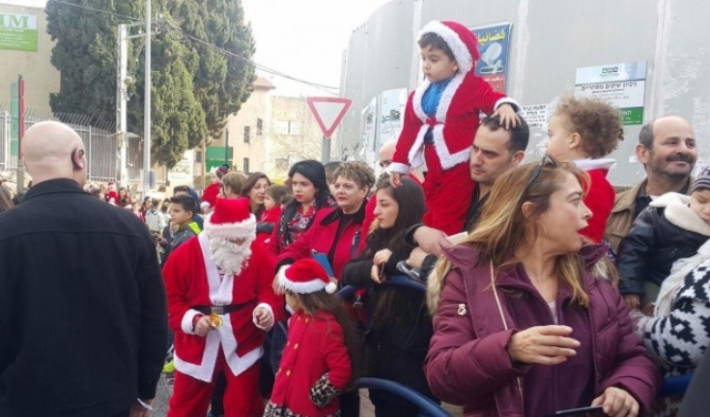 الناصرة: استعدادات للاحتفال بإضاءة شجرة الميلاد
