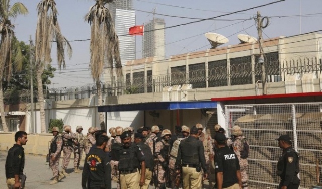 باكستان: قتيلان في هجوم على قنصلية الصين في كراتشي 