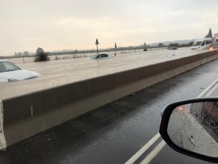 حالة الطقس: عاصف وماطر وثلوج في جبل الشيخ