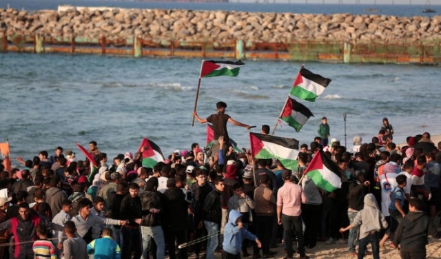 غزة: 19 إصابة في قمع الاحتلال للمسير البحري الـ19