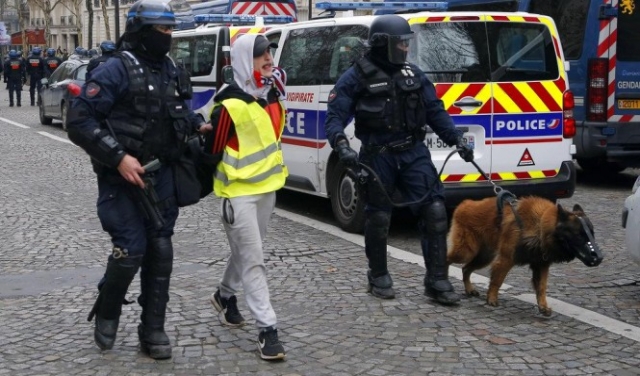 فرنسا تعتقل 4 آلاف شخص باحتجاجات 