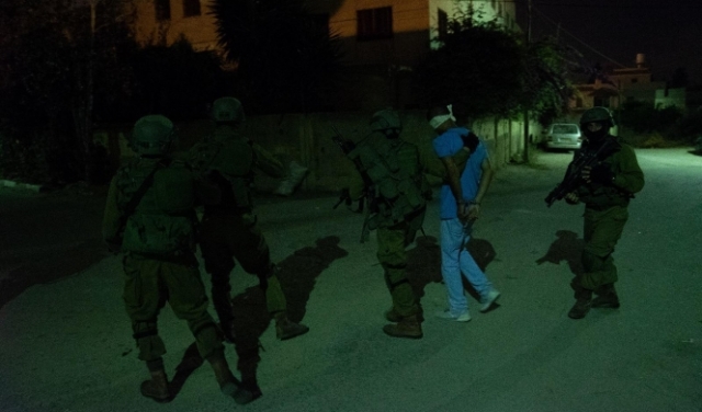 اعتقال 38 فلسطينيا بالضفة والقدس بينهم ناشطون في حماس