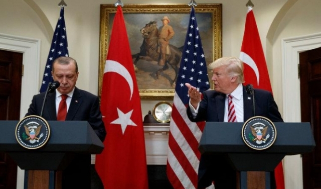 مباحثات هاتفية بين إردوغان وترامب حول سورية