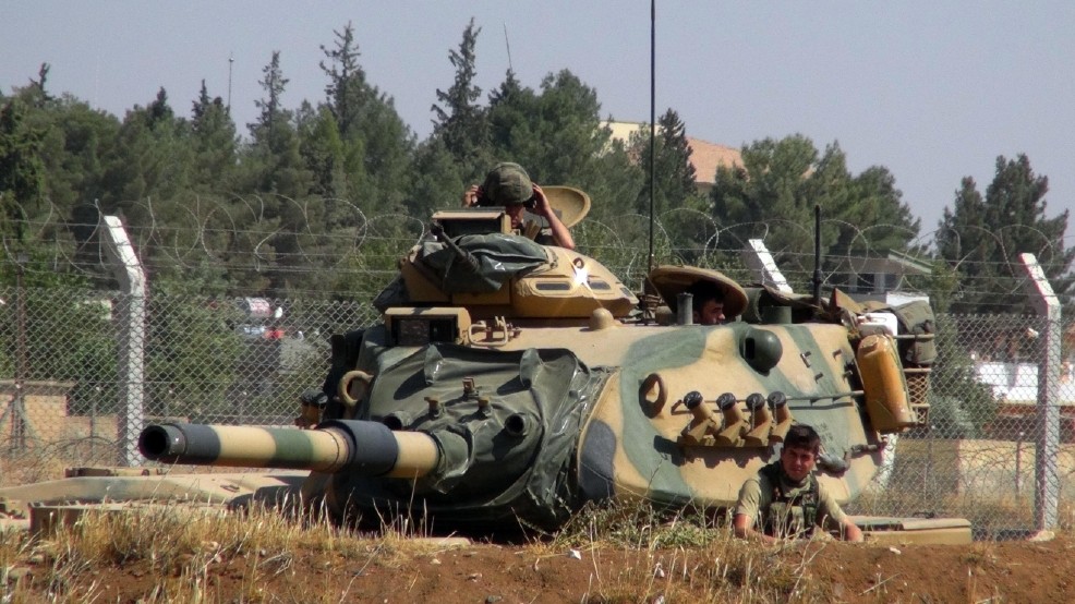 قوات تركية في الشمال السوري (أ ب)
