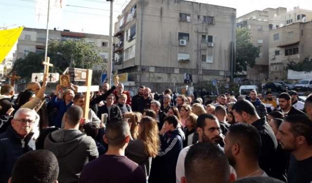 حيفا: مواجهات واعتقالات خلال مظاهرة ضد معرض فني