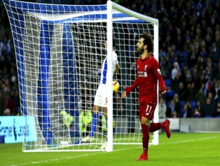 محمد صلاح يقود ليفربول لتخطي برايتون