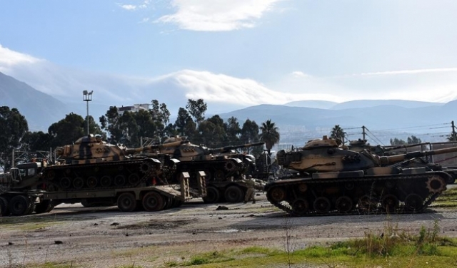 تعزيزات عسكرية تركية على حدود إدلب