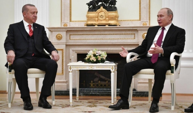بوتين وأردوغان يناقشان الوضع في إدلب