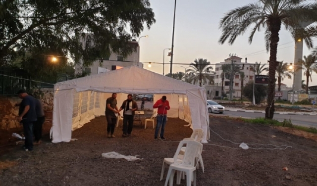 قلنسوة تتصدى للهدم: خيمة اعتصام وتظاهرة اليوم