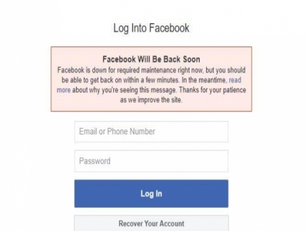 "فيسبوك" يتوقّف عن العمل ومشاكل في "إنستغرام و"واتساب"