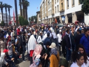 المعلمون المغاربة يتظاهرون للمطالبة بعقود عمل دائمة