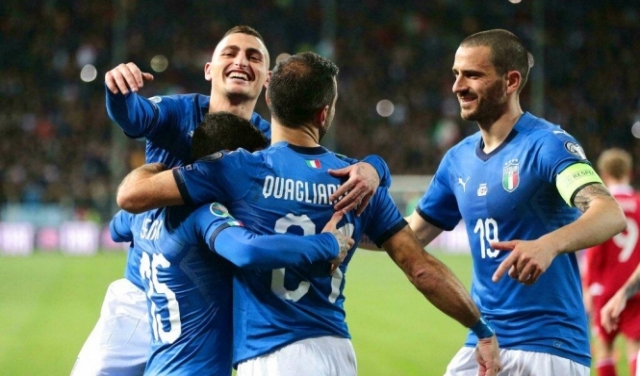 تصفيات يورو 2020: إيطاليا تسحق ليشتنشتاين بنصف دزينة