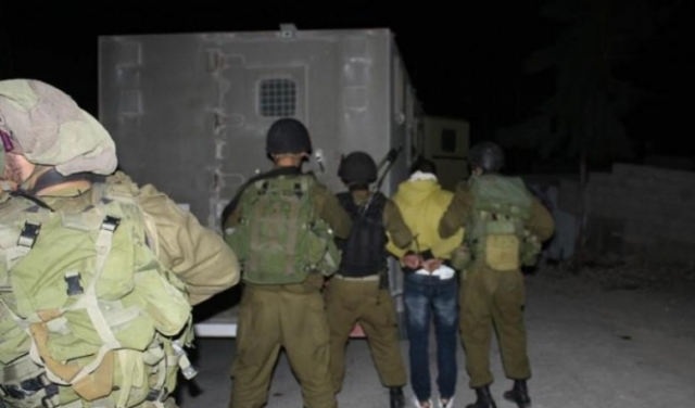 الاحتلال يعتقل 17 فلسطينيا بالضفة والقدس