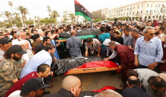 غارات جوية على العاصمة الليبية طرابس