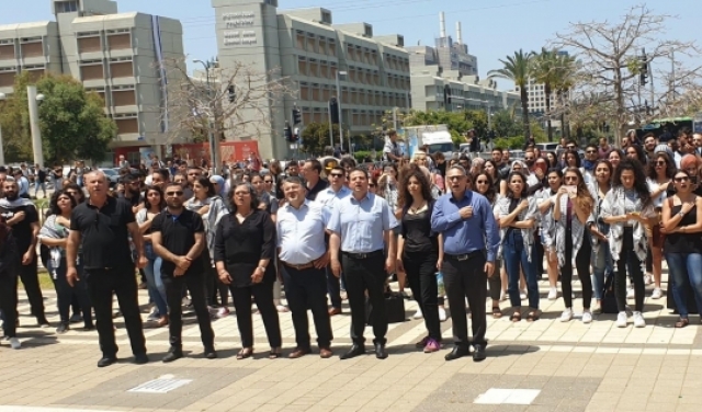 الطلاب العرب يحيون ذكرى النكبة في جامعة تل أبيب