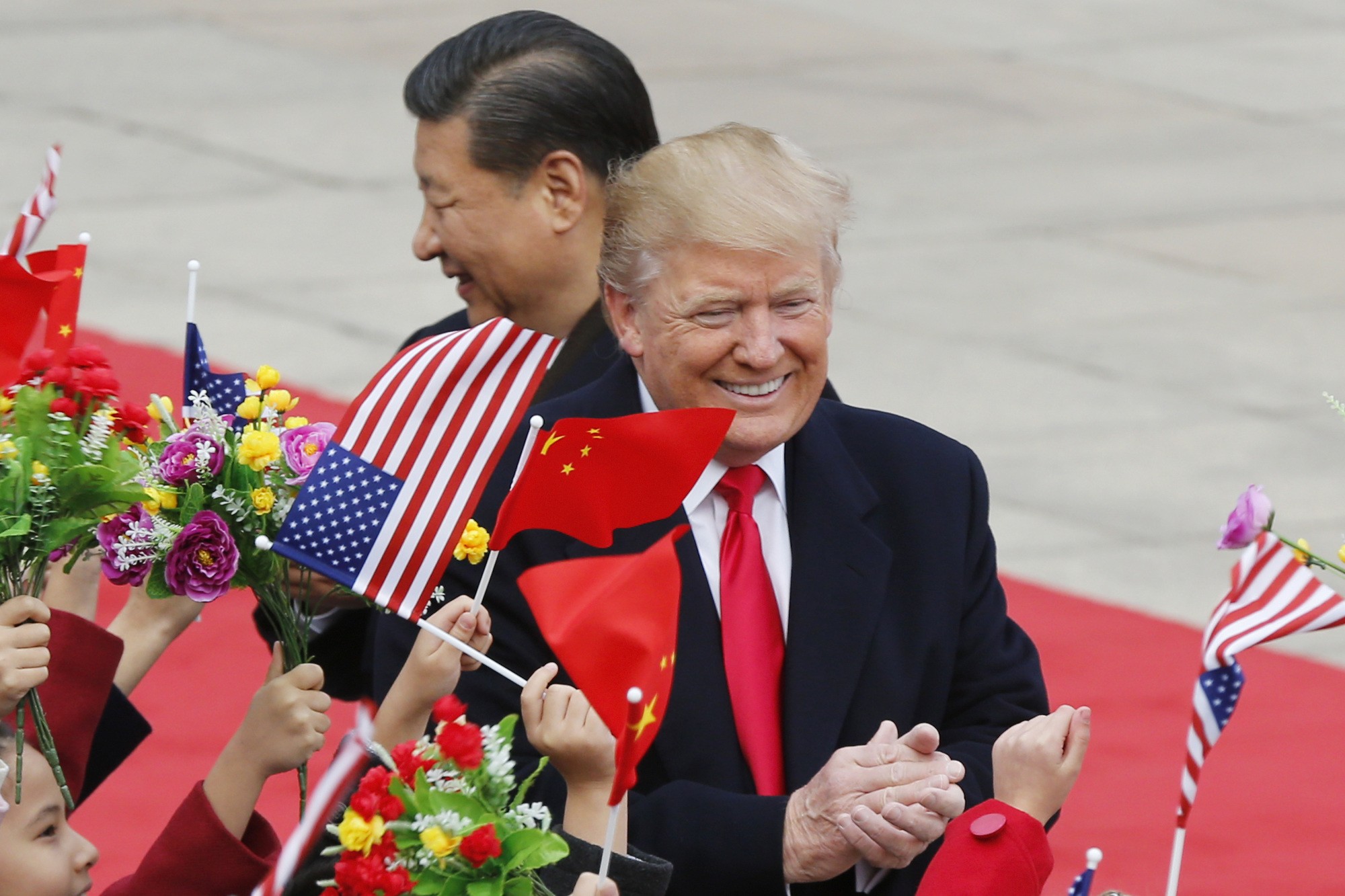 ترامب والرئيس الصيني وخلافات متصاعدة (أ ب)