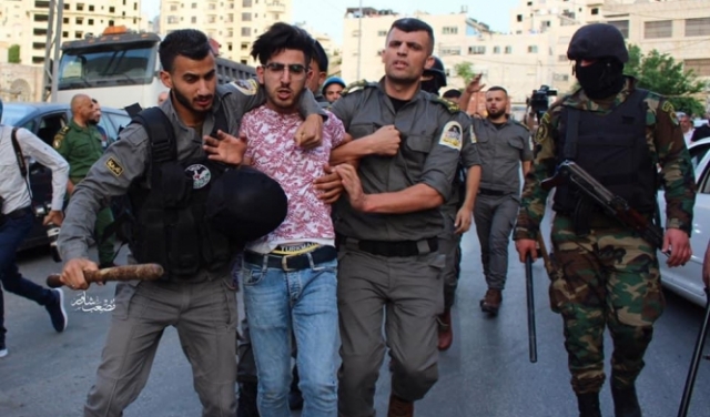 الخليل: الأمن الفلسطيني يمنع 