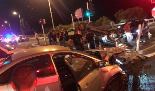 5 إصابات في حادث طرق قرب مجد الكروم